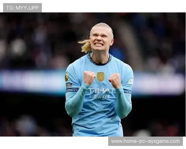 曼城哈兰德抢点推射破僵局蓝月前场节奏全开